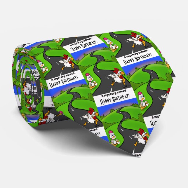 Ein Mystery löste Neck Tie Krawatte (Gerollt)