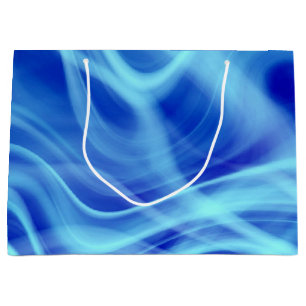 Ein mystischer blauer Nebel Große Geschenktüte