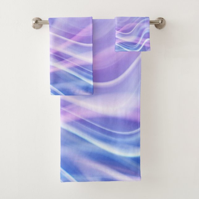 Ein mystischer Pastellnebel Badhandtuch Set (Insitu)