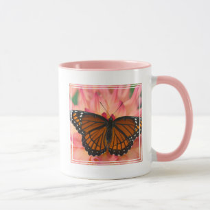 Ein Nachahmer des Monarchfalters Tasse