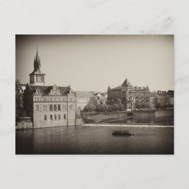 Ein Nachmittag in Prag Postkarte (Vorderseite)