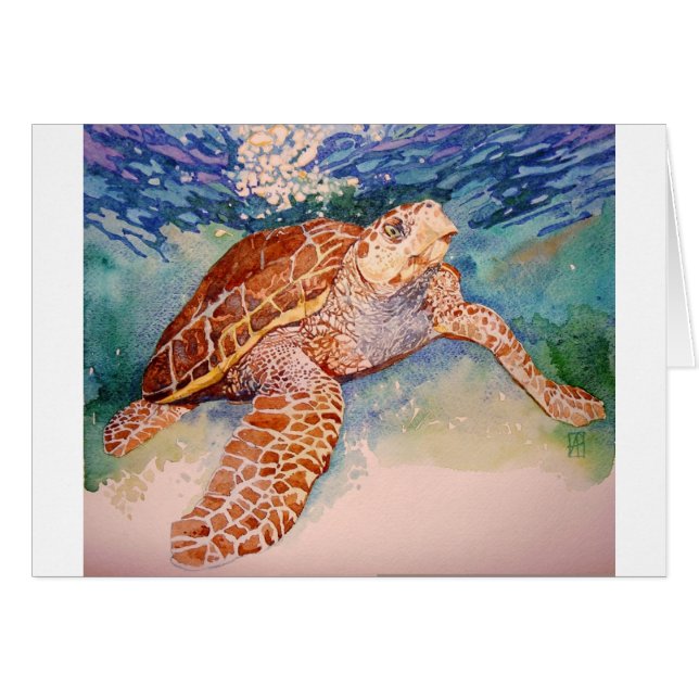 Ein Nachmittags-Schwimmen (Vorderseite (Horizontal))