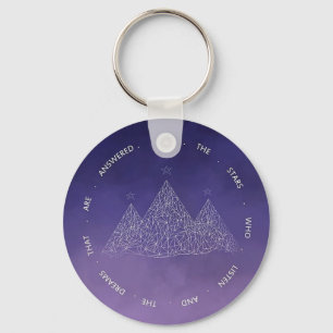 EIN NACHTCOURT-SCHLÜSSELANHÄNGER FÜR ACOTAR-FANS SCHLÜSSELANHÄNGER