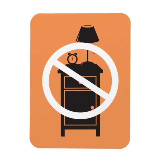 Ein Nachttisch Magnet (Vertikal)