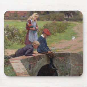 Ein Nagen, 1914 (Öl auf Platte) Mousepad