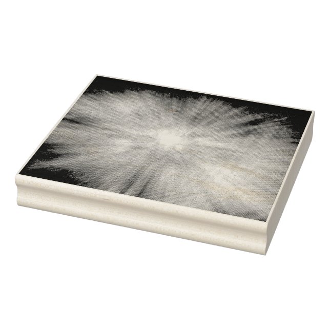 ein naher, blauer und grüner abstrakter Hintergrun Gummistempel (Stempel)