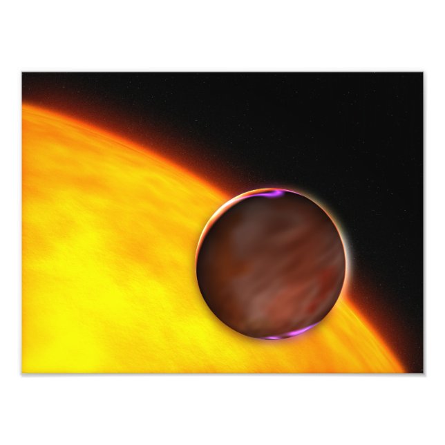 Ein naher Extrasolarplanet Fotodruck (Vorne)