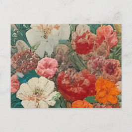 ein nahes Bild von Blume Einladungspostkarte