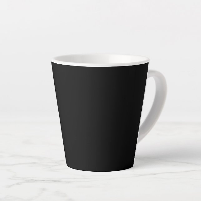 Ein nahtloser dunkler schwarzer texturierter Hinte Milchtasse (Rechte Ecke)