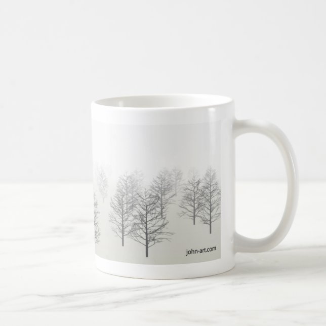 ein nebelhafter Morgen Kaffeetasse (Rechts)