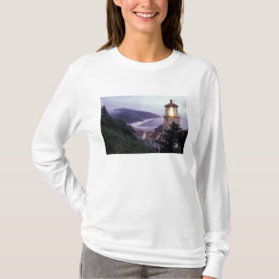 Ein nebiger Tag an der Küste von Oregon in der Hec T-Shirt