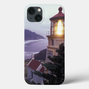 Ein nebliger Tag an der Oregon-Küste bei Heceta Case-Mate iPhone Hülle