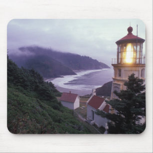 Ein nebliger Tag an der Oregon-Küste bei Heceta Mousepad