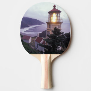 Ein nebliger Tag an der Oregon-Küste bei Heceta Tischtennis Schläger