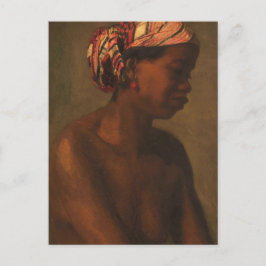 Ein Negativ von Thomas Eakins Postkarte