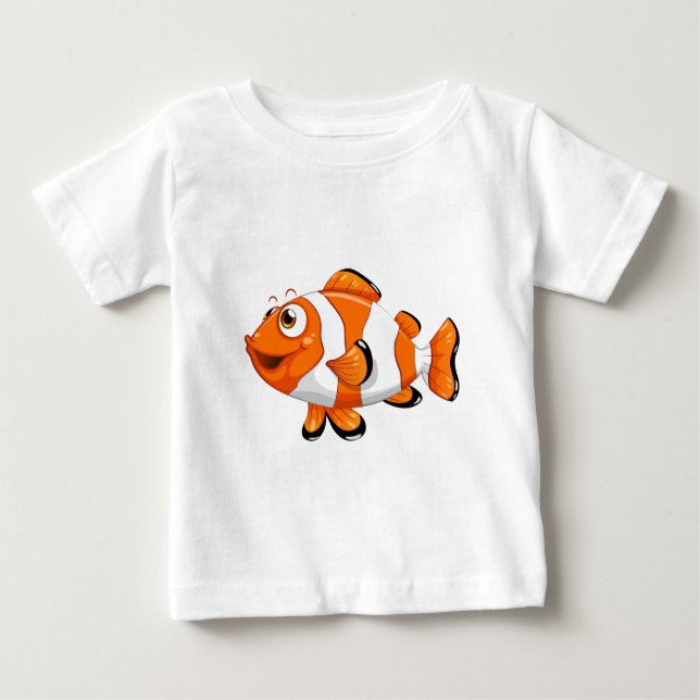 Ein nemo Fisch Baby T-shirt (Vorderseite)