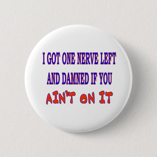 EIN NERVE LINKS BUTTON (Vorderseite)