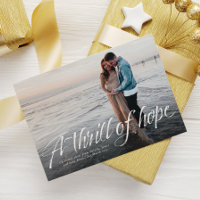 Ein Nervenkitzel der Hoffnung religiöse ein Foto W