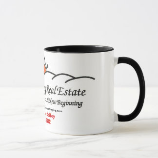 Ein neuer Anfang-wirkliches Anwesen 11 Unze-Tasse Tasse
