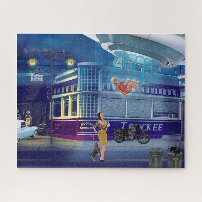 Ein neuer Flugbegleiter Puzzle (Horizontal)