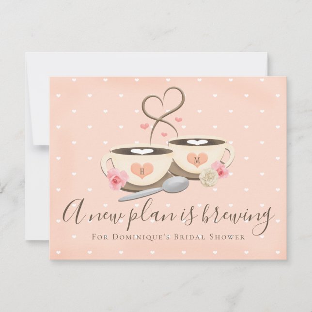 Ein neuer Plan bringt die Änderung der Pläne zur E Einladung (Vorderseite)