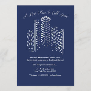 Ein neuer Platz, zum des Zuhause zu nennen Ankündigung