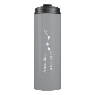 Ein neuer Tag, ein neuer Schritt Modern Thermosbecher