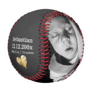 Ein neues Baby Personalisiert Baseball