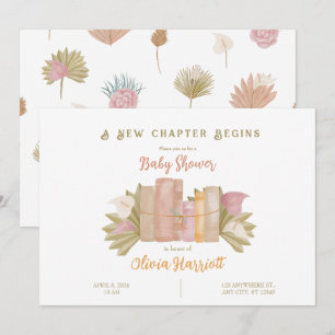 Ein neues Kapitel beginnt - Boho Style Einladung