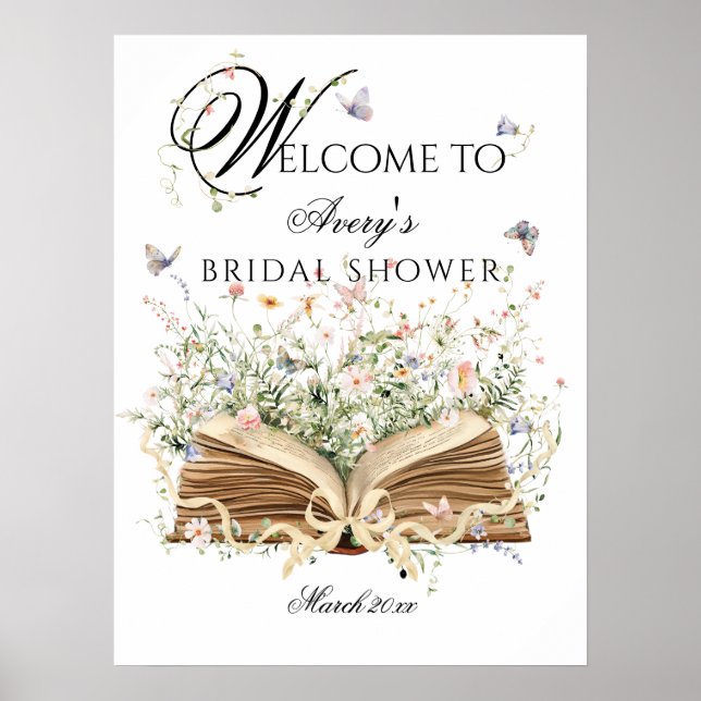 Ein neues Kapitel beginnt Buch Wildblumen-Junggese Poster (Vorne)