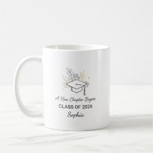 Ein neues Kapitel beginnt Klasse von 2026 Personal Kaffeetasse