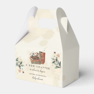 Ein neues Kapitel beginnt mit der Babydusche Geschenkschachtel