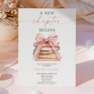 Ein neues Kapitel beginnt mit der Pink Bow Books B Einladung