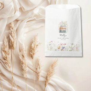 Ein neues Kapitel beginnt mit Wildblume Book Baby  Geschenktütchen