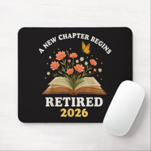 Ein neues Kapitel beginnt Rentner 2026 Mousepad
