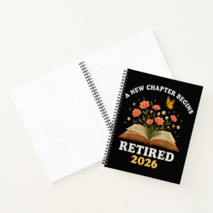 Ein neues Kapitel beginnt Rentner 2026 Notizbuch