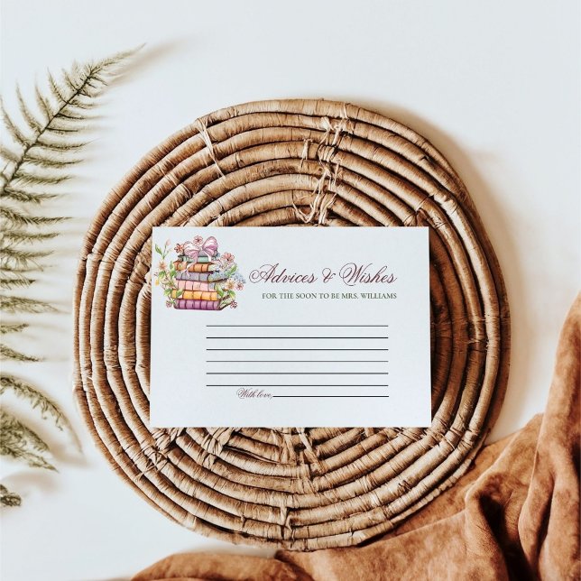 Ein neues Kapitel Buchempfehlungen & WIshes-Brautp Begleitkarte (Von Creator hochgeladen)