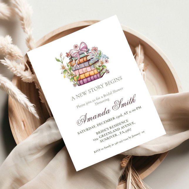 Ein neues Kapitel-Geschichte-Brautparty Einladung (Von Creator hochgeladen)
