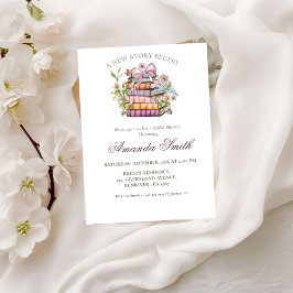 Ein neues Kapitel-Geschichte-Brautparty Einladung