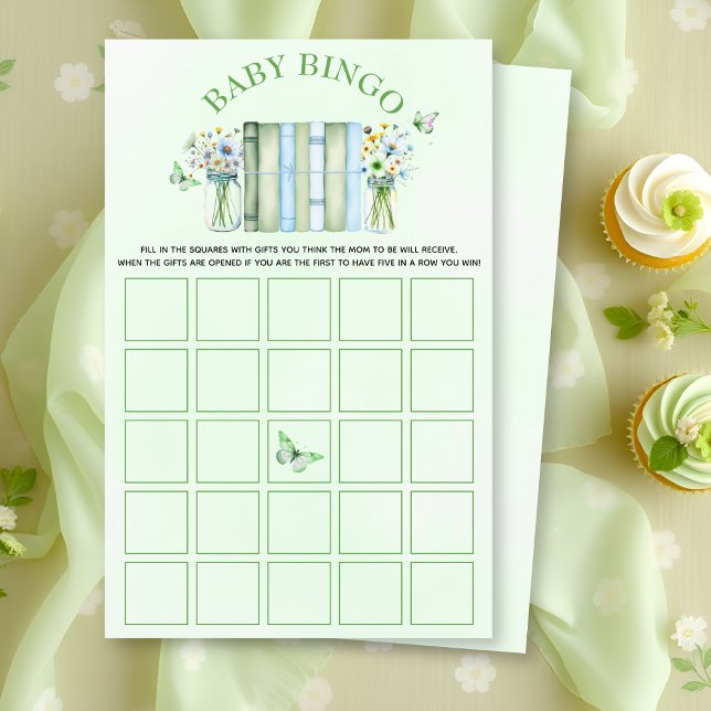 Ein neues Kapitel geschlechtsneutrales Babyshower- Flyer (Von Creator hochgeladen)