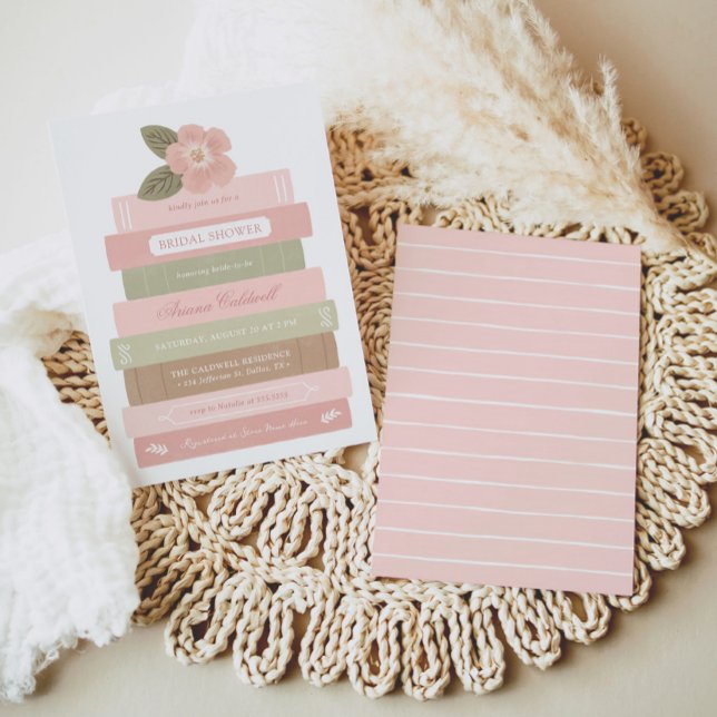 Ein neues Kapitel-Storybook-Brautparty Einladung (Von Creator hochgeladen)