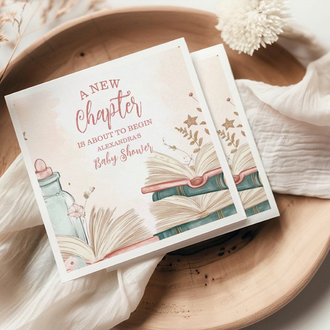 Ein neues Kapitel Storybook Kinderdusche Serviette (Von Creator hochgeladen)