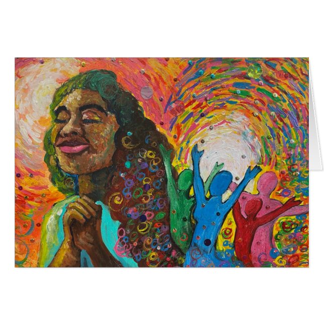 Ein neues Lied: Das Licht Gottes Notecards (Vorderseite (Horizontal))