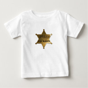 Ein neues lil'sherriff in der Stadt Baby T-shirt