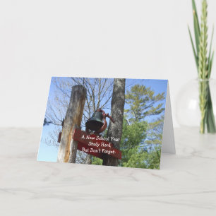 Ein neues Schuljahr Karte