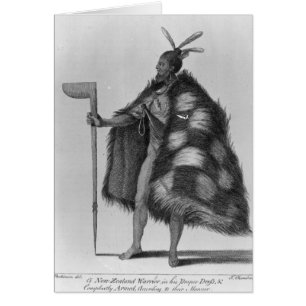 Ein Neuseeland-Krieger