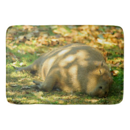 Ein Niedlicher Capybara-Traum im Sommer Badematte
