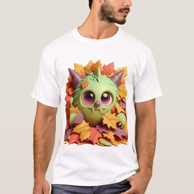 Ein niedlicher flüchtige Blick mit Charme und malv T-Shirt (Vorderseite)