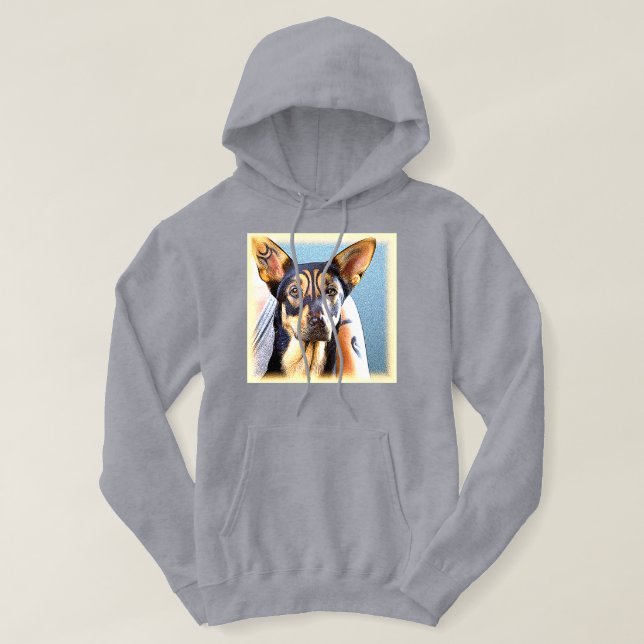 "Ein Niedlicher Hund" Niedliches Foto. Jetzt kaufe Hoodie (Design vorne)