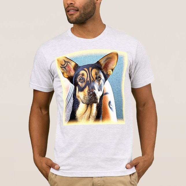 "Ein Niedlicher Hund" Niedliches Foto. Jetzt kaufe T-Shirt (Vorderseite)